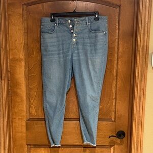 Loft The Curvy Skinny Jeans